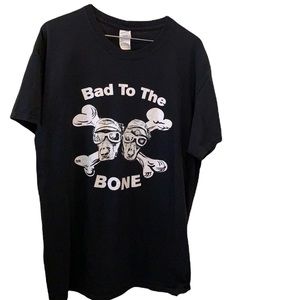Gildan Bad to the Bone Dogs Black T-shirt